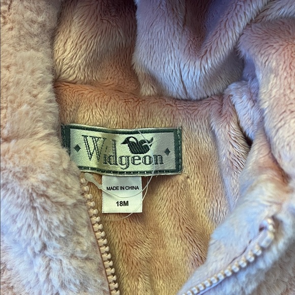 Widgeon Faux Fur Hooded Fleece Baby Jacket 18 months - Picture 2 of 9